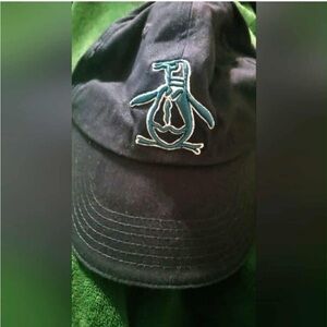 Original Penguin Black Baseball Cap